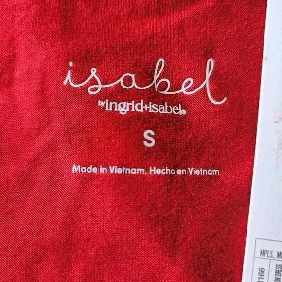 NWT Isabel Maternity By Ingrid & Isabel Women Rushed Bodycon Maternity Dress - Picture 4 of 16